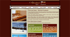 Desktop Screenshot of apartmalipno.cz